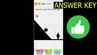 Draw 2 Save: Stickman Puzzle LEVEL 68 - Help him get the hamburger - Gameplay Walkthrough Android screenshot 4