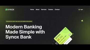 Synox Bank Script – Next-Generation Digital Banking Platform #bankingscript