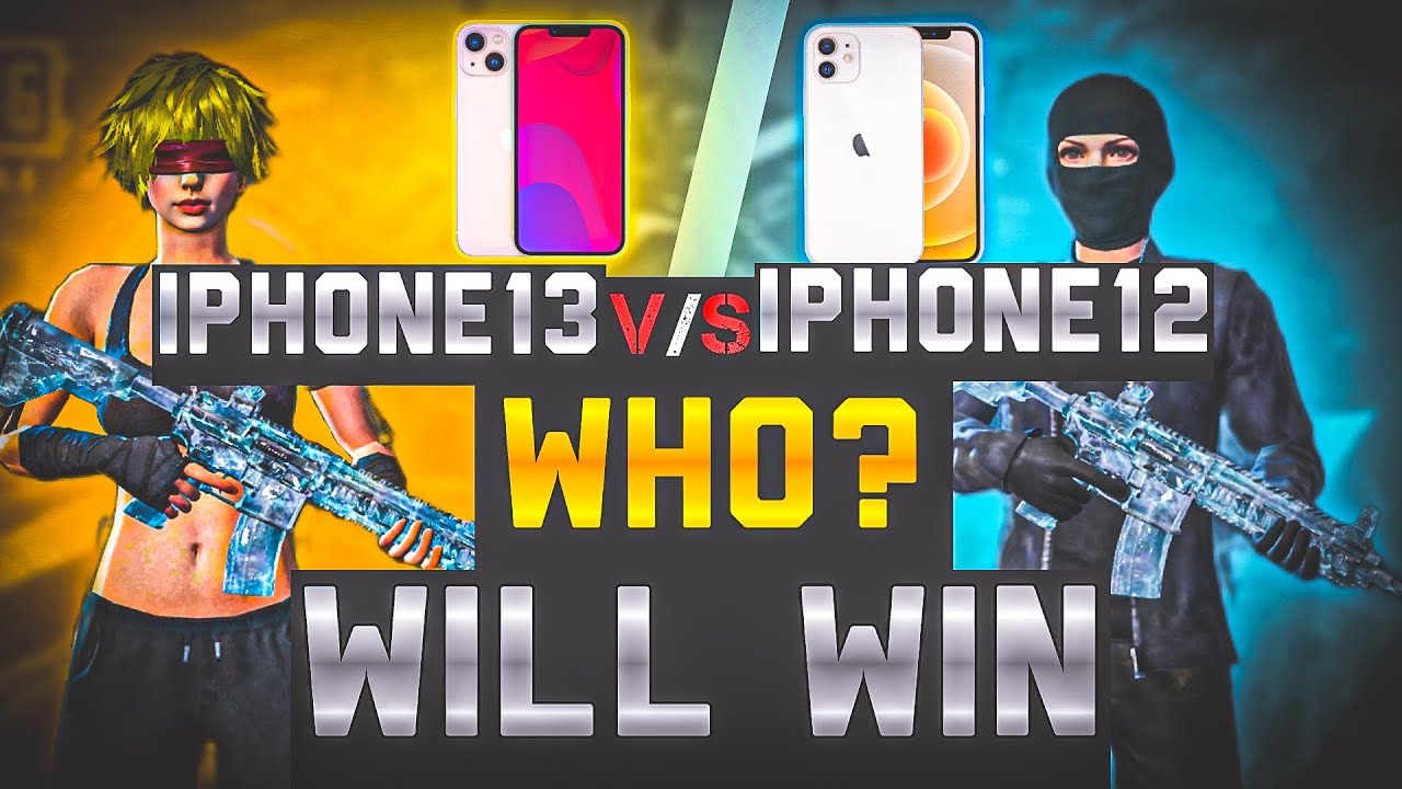 iPhone 13 vs iPhone 12🔥😈 | 1 vs 1 TDM Full Match Video ☠️