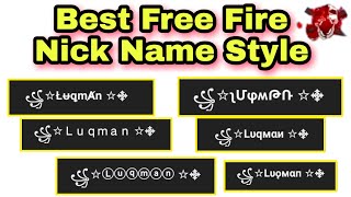 free fire stylish name app || free fire styles name kaise likhe screenshot 3