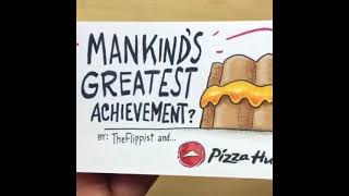 Pizza Hut flip book