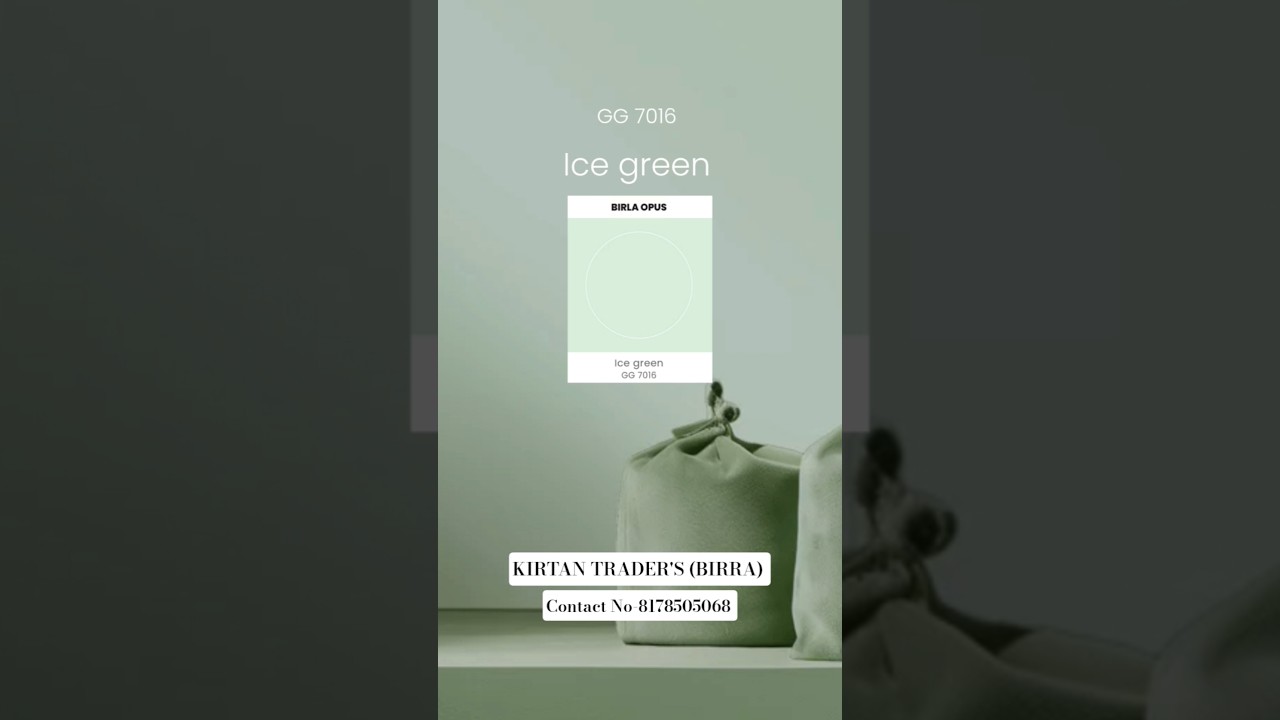 Birla Opus Paints Green Shades 