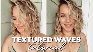 NEW faux natural waves hair tutorial  Kayley Melissa