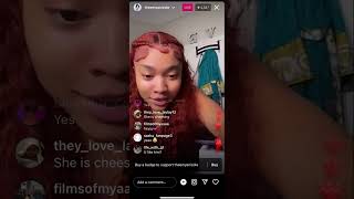Famous Wooda Mya Nicole Ig Live 22