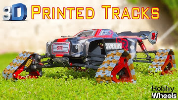 3D Printing Snow\sand traxx for ARRMA Kraton 1:8 scale/ modifying  All Terrain Traxx|Scale Addiction