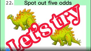 Brain game. Dinosaurs. High level screenshot 3