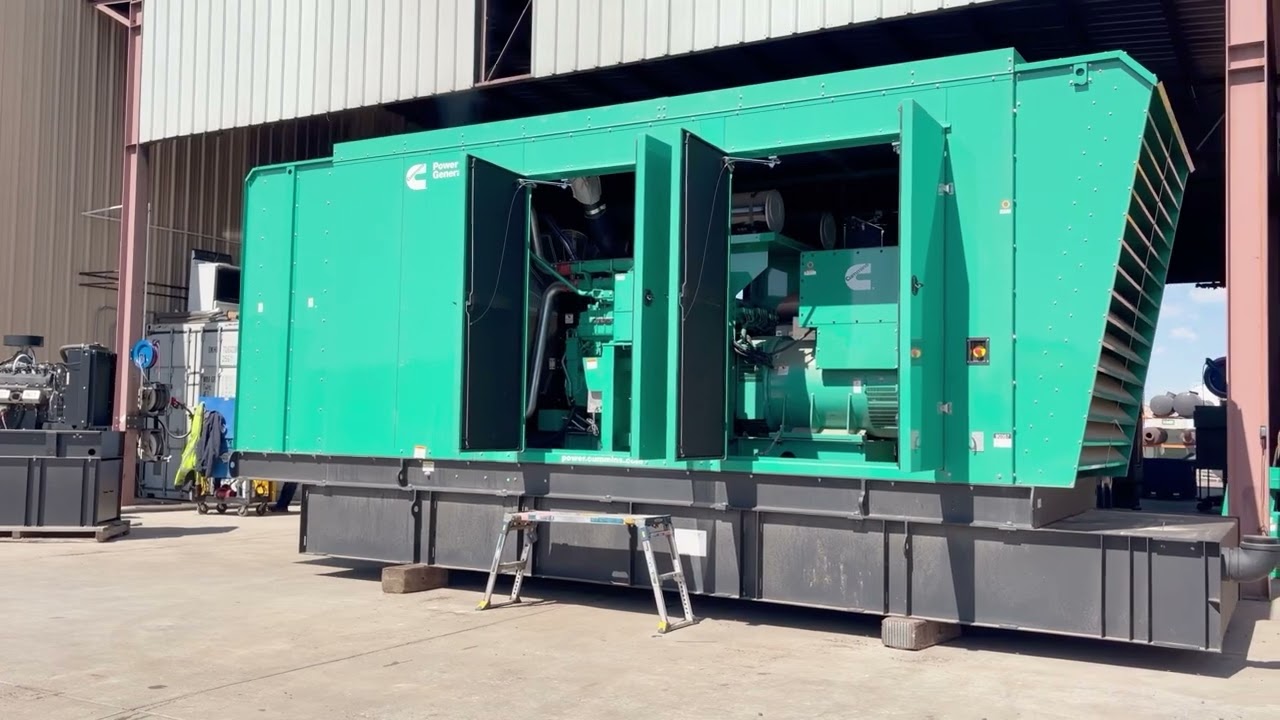 1000kW Cummins Diesel Generator | Load Bank Test | Generator Source
