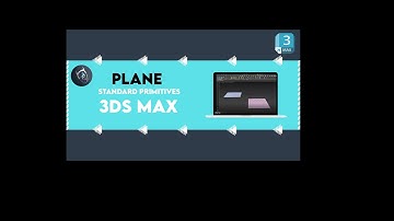 3ds max standard  primitives "plane"