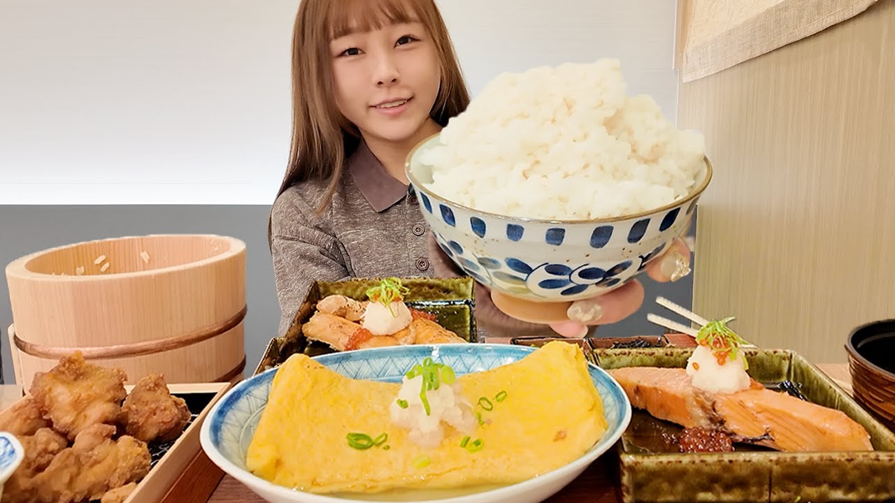 【大食い】新しくできた食堂でご飯何杯食べれる？