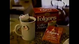 Folgers Coffee Bag commercial from 1996