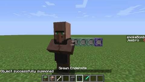 Minecraft Command Block Mechanism - Smoke Bomb