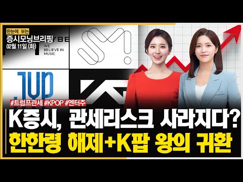 ㅣ한한령 해제+K팝 왕의 귀환 #트럼프관세 #KPOP #<strong>엔터주</strong> 주목!ㅣ한국경제TVㅣ머니플러스