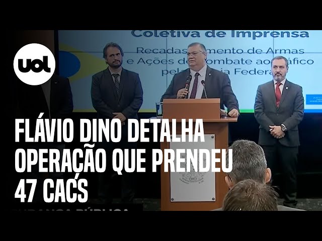 Operações da Polícia Federal miram armas de CACs em sete Estados