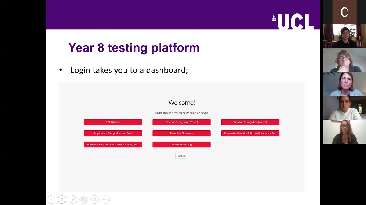 BeOnline2020: Zoom Room - All about testing kids online (and offline) - Courtenay Norbury