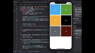 How to create a collectionView in swift