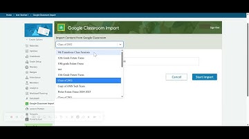 tutorial 1: Importing Google Classroom into Schoology