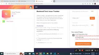 issue tracker project
