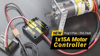New 1x15A Motor Controller