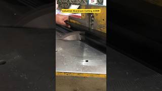 Industrial Aluminum Cutting ASMR Satisfying Work 🔥⚙️ #shorts #asmr #metalwork