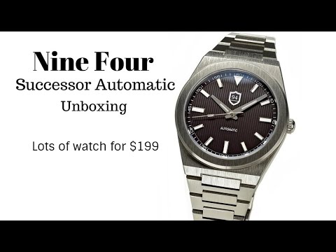 Nine Four Successor Automatic NH35 Sports Integrated Bracelet Watch for $199!!!