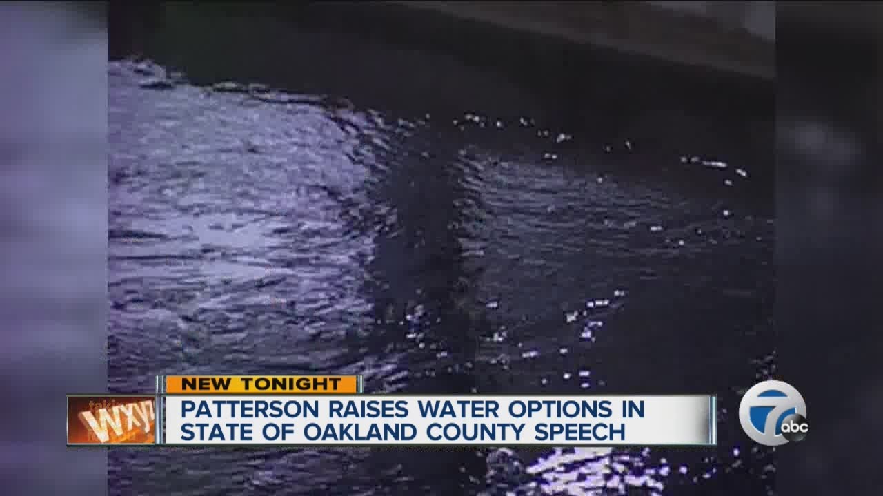 Patterson raises water options in State of County speech
