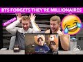BTS FORGETTING THAT THEY'RE MILLIONAIRES 1 & 2 | REACTION