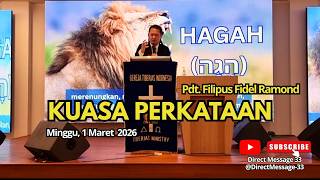 Download lagu KUASA PERKATAAN - Pdt. Filipus Fidel Ramond, S.S MLTH - Minggu, 1 Maret 2026