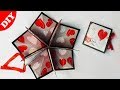 Pentagon Love Greeting Card | Greeting Cards Latest Design Handmade | I Love You Card Ideas | #74