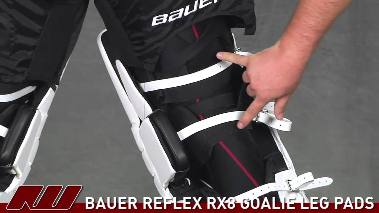 Bauer Reflex RX8 Goalie Leg Pad YouTube