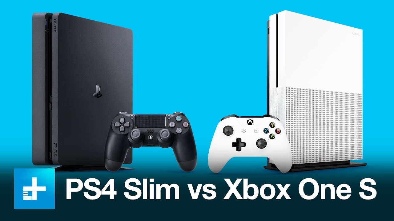 commentator Kietelen Getand Playstation 4 Slim vs Xbox One S - YouTube