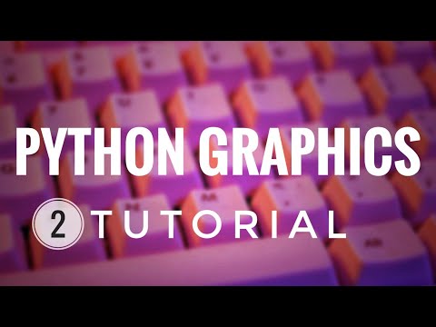 PYTHON GRAPHICS | TUTORIAL | GEOMETRICAL PATTERNS | *No audio* | PART 2