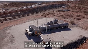 Underground ramp-up charges to plan