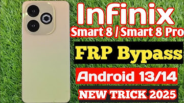 Infinix Smart 8 Pro Google/FRP BYPASS Without PC Android 13/14 | Palm Store/Setting Not Open 💯 2025 