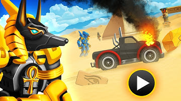 [Gameplay] Robots Vs Zombies: Transform To Race And Fight