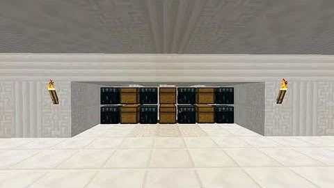 Minecraft Tutorial: Compact Hidden Storageroom/Chestroom [Works In 1.5!] By G4me4u