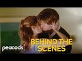 The Office | Behind the Scenes of Jim and Pam's Casino Night Kiss | A Peacock Extra