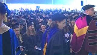 2013 Bentley Graduate Commencement: #1 Processional, Invocation, America the Beautiful