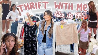 THRIFT WITH ME for 90&#39;S TRENDS *rachel green would be so proud*