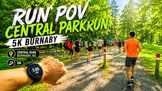 Run POV Central Parkrun 5k Burnaby