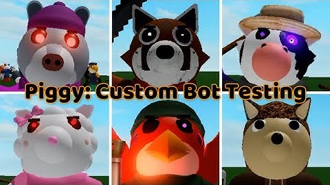 Piggy: Custom Bot Testing - All Jumpscares (Game created by: @MrPerkins708)