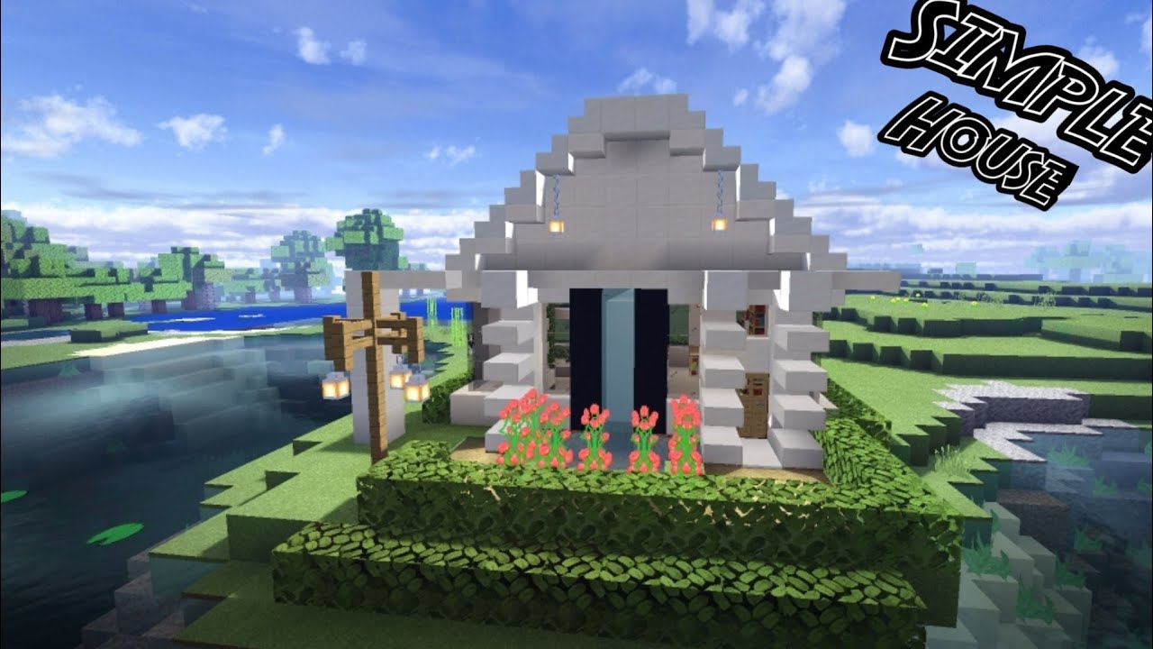 25 Kekinian Gambar Rumah Sederhana Di Minecraft Pe