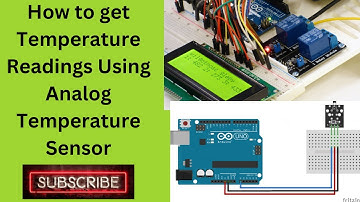 How to get temperature readings using Analog temperature sensor and Arduino
