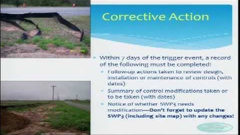 Site Inspections and Recordkeeping