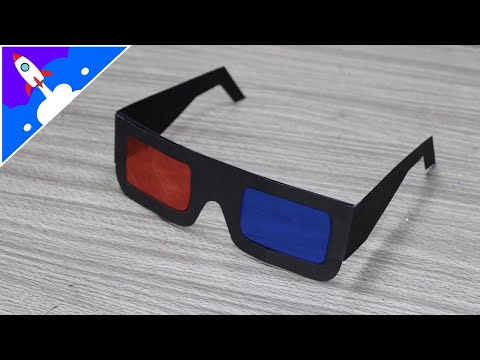 Vídeo: Como Fazer óculos 3D Com Suas Próprias Mãos