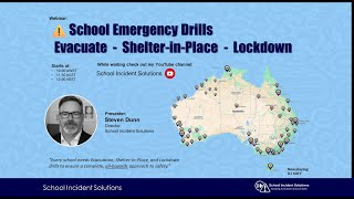 Webinar Recording - School Emergency Drills - Evacuation