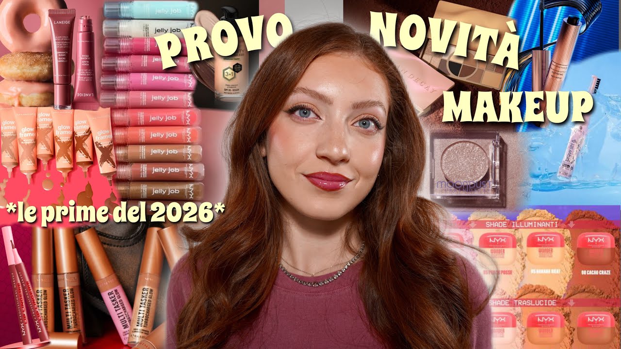 PROVO NOVITÀ MAKEUP | Nyx, Rimmel London, Urban Decay, Max Factor… ✨🤤 *prime del 2026*