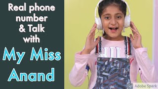 Real Mobile Number and Talk With My Miss Anand