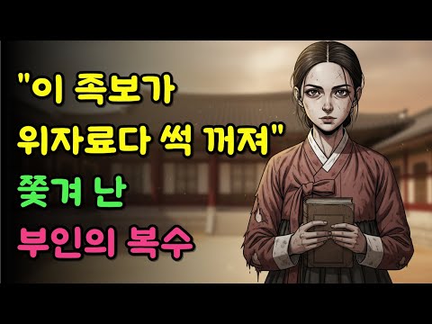 [민담 설화] 아내에게 쓰레기라며 족보 던진 사위 , 3년 뒤 이것 때문에 땅 치고 오열한 사연 |  야담 옛날이야기 수면동화 오디오북 전설