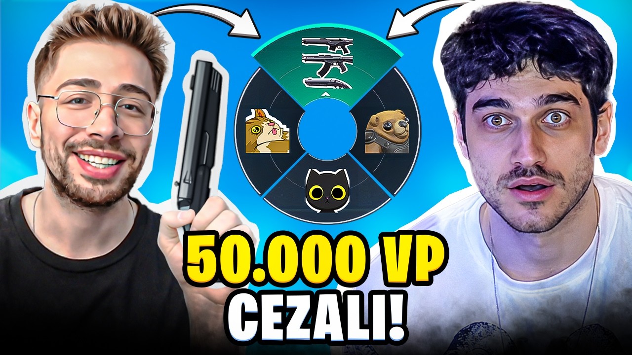 5 YOUTUBER, 50.000 VP için SAVAŞTI! | valorant troll