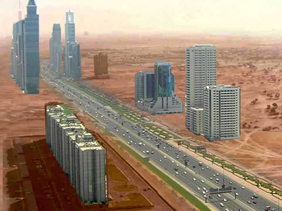 Дубай в 1995 году
